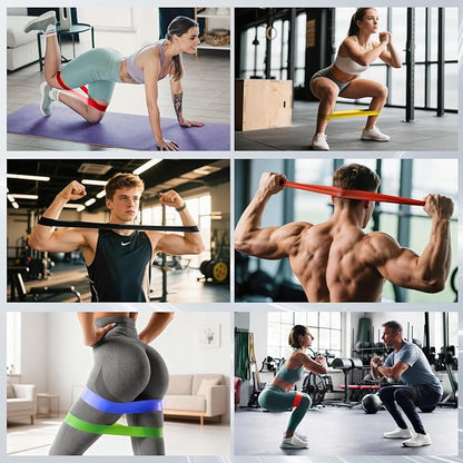 LEEKEY Resistance Bands, Exercise Bands,Pull Up Assist Bands - Bands for Working Out,Band for Men and Women Fitness Training, Physical Therapy,Home Workouts