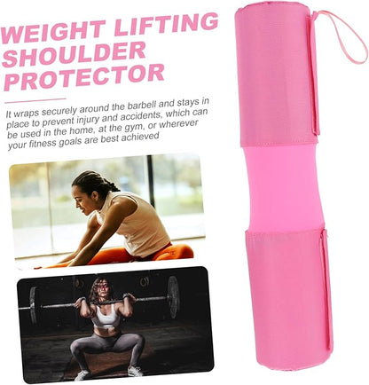 VICASKY Barbell Shoulder Pad Neck Cushion for Squats Hip Thrusts Lunges Portable Fitness Equipment for Enhanced Comfort and Support During Workouts Random Style