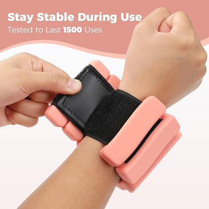 Sportneer Ankle & Wrist Weights Set of 2 (1LB/2LB Each) for Women Men Comfortable Arm Leg Weight for Pilates, Running, Walking, Workout, Yoga, Water Aerobics, Pool Exercises