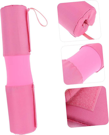 Milisten Fitness Barbell Cushion Pad for Shoulder Support Foam Squat Pad for Squats Lunges and Hip Thrusts Lightweight Portable Fitness Accessory Random Style