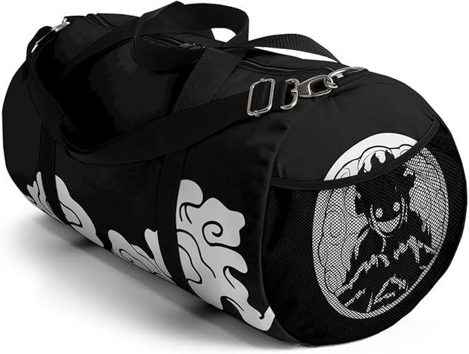 Anime Gym Bag for Women Men - Large Capacity Waterproof Workout Fitness Travel Sports Bags Fashion Street Camping ExpandaCLe Carry On Duffle Bag For Couple (New Gear 5) PTY