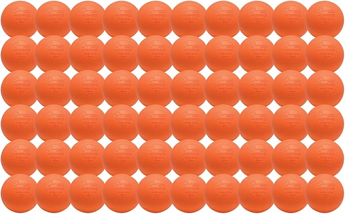 Champion Sports Lacrosse Balls – Official Size SEI Certified, Multi-Color Packs of 3, 6, or 12 for Practice & Games