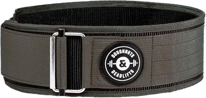 Weight Lifting Belt for Squats, Weightlifting Belt for Deadlifts - 4in Back Support for Bodybuilding | Powerlifting, Locking Metal Buckle, Weight Lifting Belts for Men - Quick Locking
