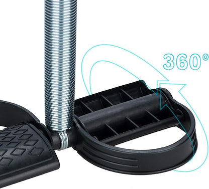 Elastic Sit Up Pull Rope Pedal Resistance Band Powerful Spring Drawstring Tummy Trimmer Equipment Portable Home Gym with Elastic Bodybuilding Fitness Slimming Training Exercise Bands