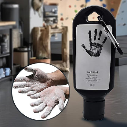 Gym Chalk Liquid - Non Slip Exercise Accessories, 50ml Weight Lifting Grip, Sweat Resistant Quick Dry Principle, Enhanced Hand Friction Control, High Performance Sports Gear, Athlete Training Use