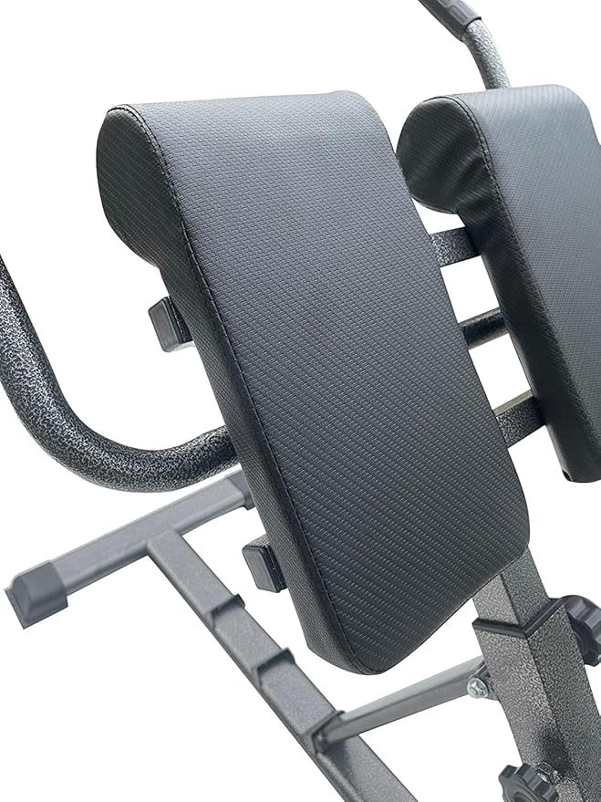Roman Chair Hyper Bench Back Extension - Full Body Exercise Hyperextension Adjustable Home Gym - AB Sit Up Bench Core Trainer, Abdominal Strength Training Equipment Lower Body Leg Workout