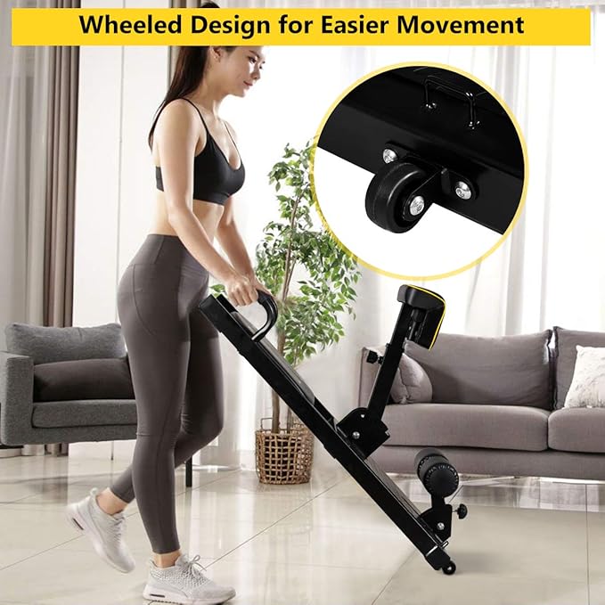 GYMAX 8-in-1 Workout Machine with Adjustable Height & Protective Foam, Multiple Position Training for Sissy Squat, Push-up, Sit-up, Rope Exercise, Home Gym