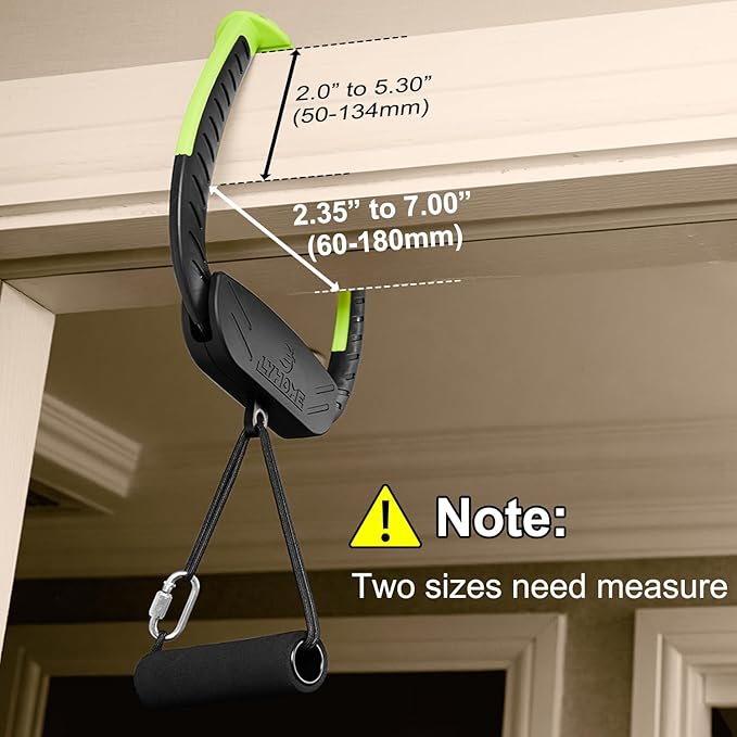 Portable Pull Up Bar for Doorway,Adjustable Home Gym Equipment, No Screws Installation, 250lbs Weight Capacity, Dual Handle Design for Pull-Ups,Chin-Up Core Training