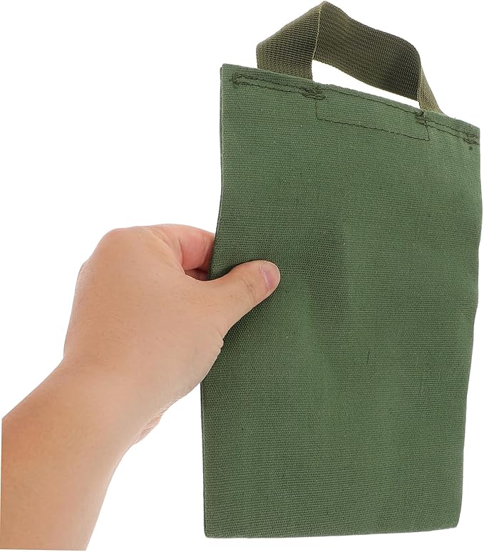 2Kg Weighted Sandbag for Yoga and Fitness Durable Canvas Bag with Handle Empty Design for for Training Dance and Exercise Activities