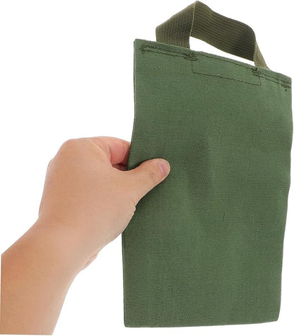 2Kg Weighted Sandbag for Yoga and Fitness Durable Canvas Bag with Handle Empty Design for for Training Dance and Exercise Activities
