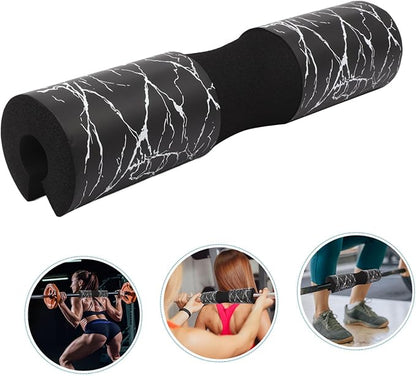 Barbell Neck Pad for Squats and Hip Thrusts Thick Foam Cushion Non-Slip Cover Protective Barbell Cover for Weightlifting and Gym Training