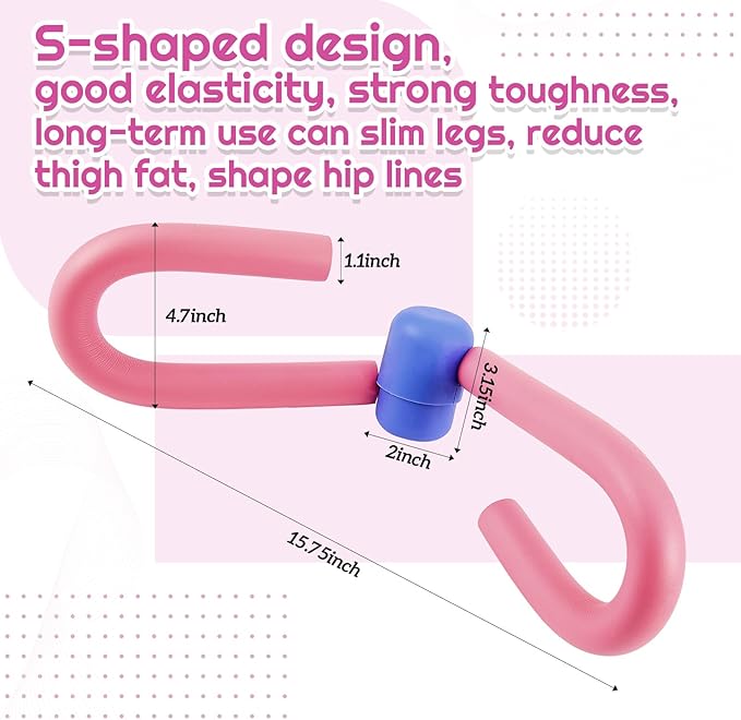 6 Pcs Fitness Resistance Exercise Bands 6 Tube Pedal Puller Resistance Band Set for Women Weight Loss Thigh Training Workout Equipment Elastic Arms Abdomen Shoulder Waist Leg Beginners Yoga