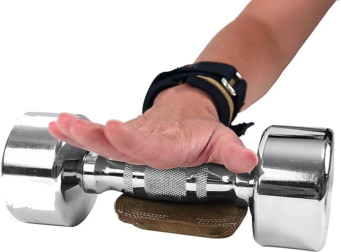 Cobra Grips PRO Weight Lifting Gloves Heavy Duty Straps Alternative with Power Lifting Hooks Padded Wrist Support for Deadlifts & Bodybuilding