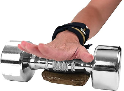 Cobra Grips PRO Weight Lifting Gloves Heavy Duty Straps Alternative with Power Lifting Hooks Padded Wrist Support for Deadlifts & Bodybuilding