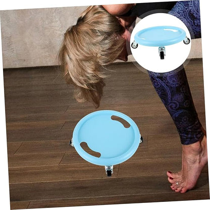 Abdominal Fitness Disc Silent Gliding Exercise Discs for Core Strength Training Compact Ages for and Low-Impact Abdominal Exercises