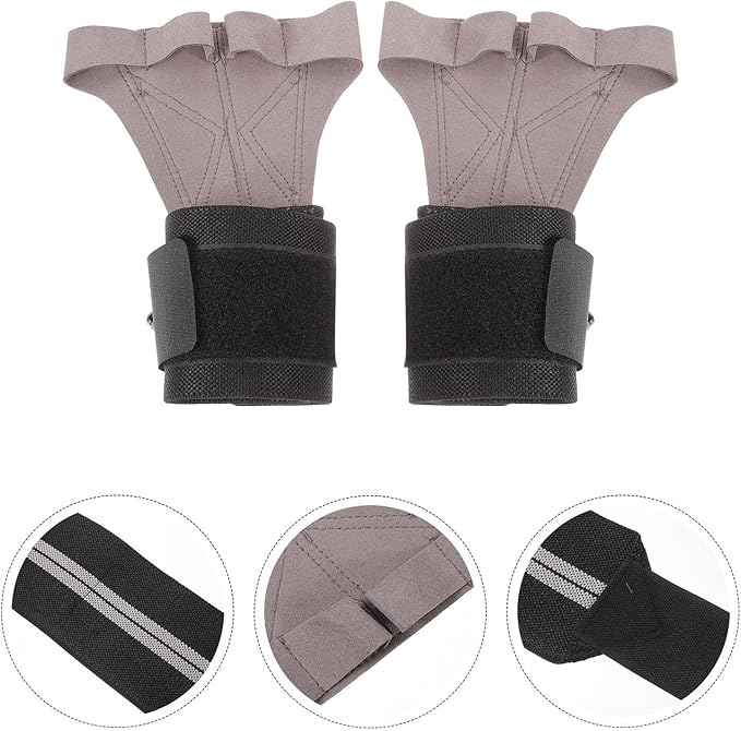 Workout Gloves for Men and Women Weight Lifting Grip Gloves Anti-Slip Breathable Gym Accessories with Wrist Support for Fitness Training