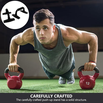 UPKOCH Push-up Stands Fitness Push-up Bars Home Workout Equipment Compact Indoor Chest Muscle Training Strength Training Tool