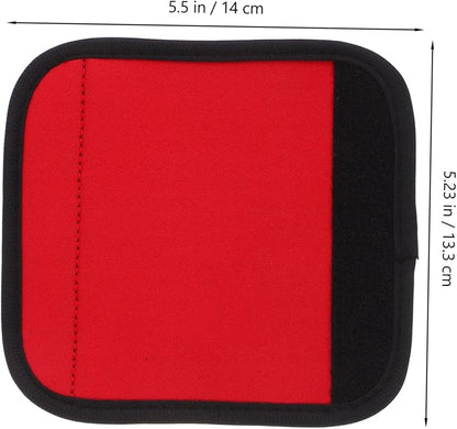 2pcs Portable Non-slip Barbell Protector Pads Covers for Weightlifting Hip Thrusts Horizontal Bars Lightweight Easy to Clean Strong Grip Design