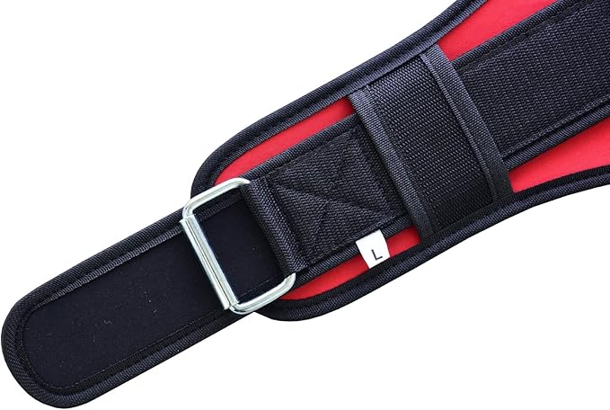 Weight Lifting Belt Neoprene Gym Fitness Workout Double Support Brace