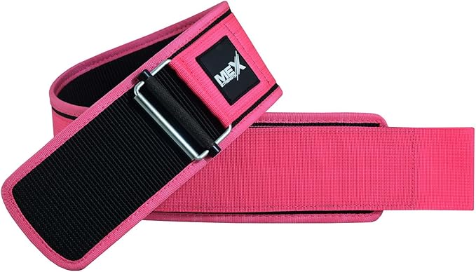 Self Locking Neoprene Gym Weight Lifting Belts for Men Women, Lumbar Support Stability, Adjustable Design, Fit Straps, Deadlifts, Training, Bodybuilding