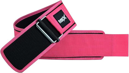 Self Locking Neoprene Gym Weight Lifting Belts for Men Women, Lumbar Support Stability, Adjustable Design, Fit Straps, Deadlifts, Training, Bodybuilding
