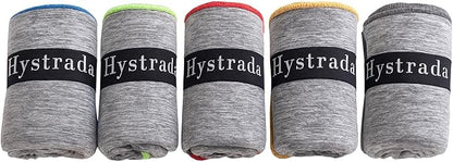 Microfiber Quick-Dry Workout Towels for Men & Women – Ultra Absorbent Gym Sweat, Sports & Tennis Towels for Fitness, Travel, Camping & Workout – 5-Pack, 16x30.5 Inch