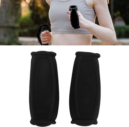 Iron Sand Filled Soft Dumbbells Set Hand Strap Weighted Running Fitness Sandbag for Exercises and Therapy