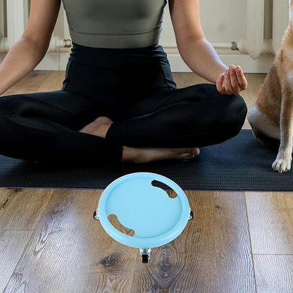 Toyvian Abdominal Fitness Disc Non-slip Workout Slider for Women Quiet PU Material Sliding Disc for Core Training and Home Exercise Compact Design for Spaces