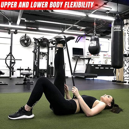 Fit Active Sports Resistance Workout Exercise Bands for Home, Gym, Stretching, Strength Training, Weightlifting, Pull Up Assist - Indoor and Outdoor Use
