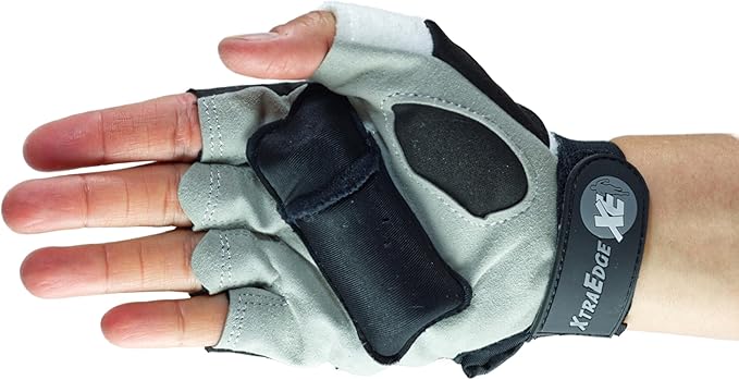 Xtra Edge Weighted Gloves - 1 Pound Each Glove for Faster Running, Sculpting and Cardio Aerobics