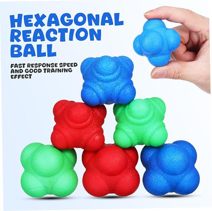 6pcs Reaction for Agility Training for Hand-Eye Coordination Fitness Equipment Low Difficulty High Difficulty