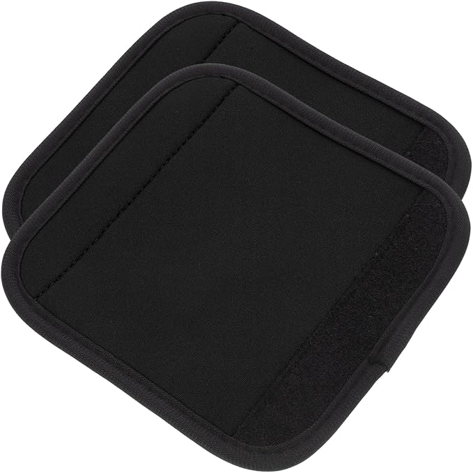 2pcs Anti-slip Barbell Pad Cover for Weight Lifting Durable Protective Mat for Hip Thrusts and Deadlifts Convenient Grip Accessory for Home Gym