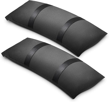 100 LBS Umbrella Base Weights Fillable Sandbags, 2 Packs Sand Bags for Weight, Outdoor Weatherproof Heavy Duty Weight Sandbag for Furniture Umbrella Stand Garden Cantilevers Poolside Accessories