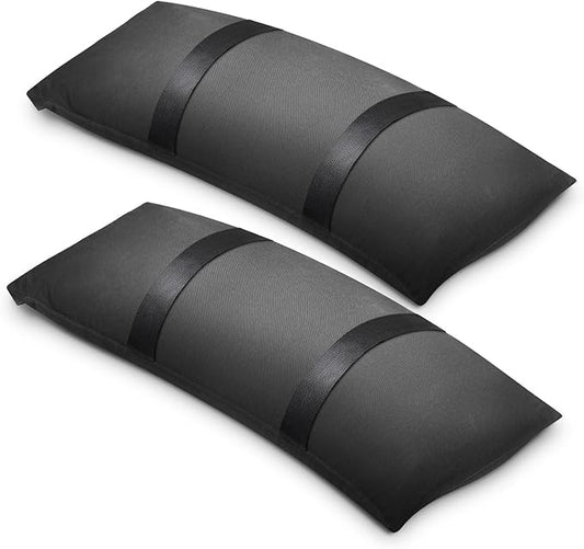 100 LBS Umbrella Base Weights Fillable Sandbags, 2 Packs Sand Bags for Weight, Outdoor Weatherproof Heavy Duty Weight Sandbag for Furniture Umbrella Stand Garden Cantilevers Poolside Accessories