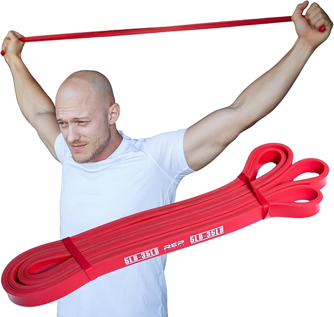 Rep Fitness Pull-Up Bands Resistance Exercise Workout Equipment Set for Home Gym Training – Heavy Duty Stretch Band for Assisted Pullups, Strength Training, Physical Therapy, and Fitness Workouts