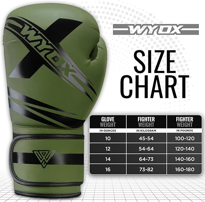 WYOX Kids Boxing Gloves 4oz 6oz 8oz – Youth Punching Gloves for Boys & Girls Ages 3–15 – Sparring Gloves for Punching Bag, Kickboxing, Muay Thai, MMA – Boxing Gloves for Kids Training Set