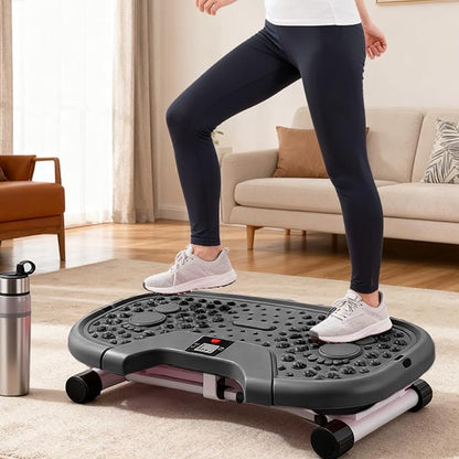 Genérico Stepper Exercise, Small Gym Accessories for Home, Fitness Stepper with LCD Display – for Buttocks Abdomen Body Use in Outdoor Living Room Bedroom Balcony