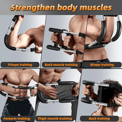Twister Arm Trainer, Women's arms, Men's Chest, Shoulder and Forearm Muscle Training Fitness Equipment, Portable Spring Resistance Home Fitness Equipment