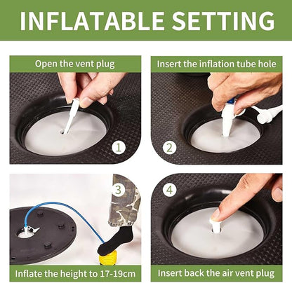 exercise balance ball, half a yoga ball, fitness ball, suitable for core stability training in home gyms, non-slip surface, and balance sports equipmen