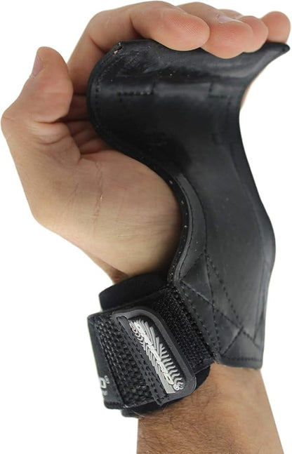 Gripad PRO Weight Lifting Gloves | Heavy Duty Straps | Alternative Power Lifting Hooks | Best for Deadlifts | Adjustable Neoprene Padded Wrist Wraps Support Bodybuilding