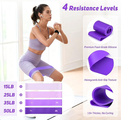 Asten Home Pilates Kit for Women: Pilates Equipment Pilates Ring and Ball Set with Resistance Bands, Core Slider, Foam Roller, Pilates Essentials Kit for Beginner Home Workout, Compact Toning Fitness