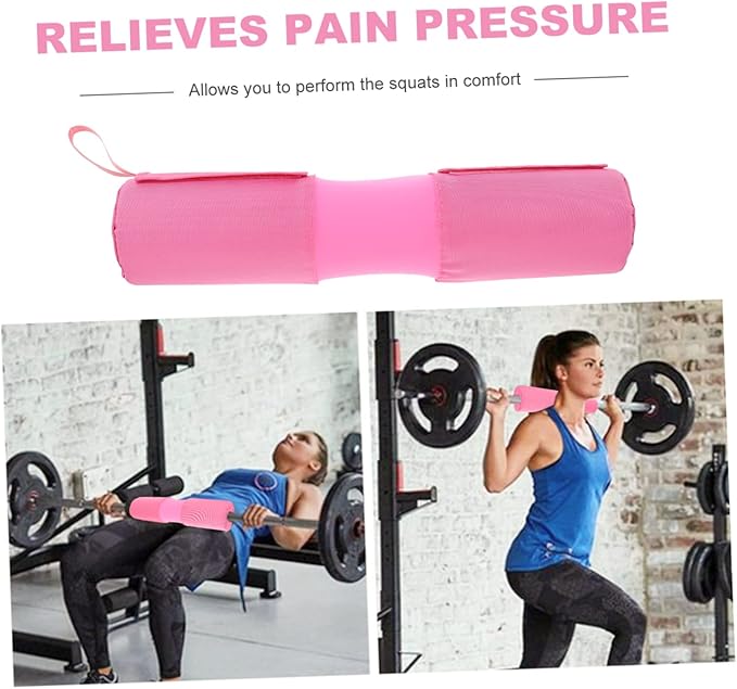 GALPADA Barbell Neck Pad and Shoulder Support Protector Cushion for Squats and Hip Thrusts Fitness Accessory for Weight Lifting Easy to Install Comfortable Design