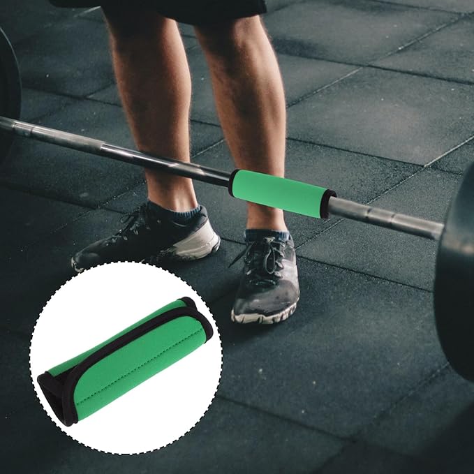 SUPVOX Barbell Grips, 2pcs Dumbbell Handles Bar Grips Detachable Horizontal Bars Cover Power Lifting Strength Training