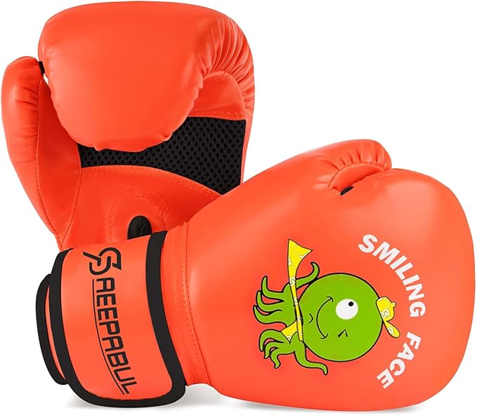 Upgrade Kids Boxing Gloves for 3-8 Year Boys and Girls, Toddler Boxing Gloves for Kids Training, Boxing Gloves Kid Sparring for Punching Bag, Kickboxing, Muay Thai, MMA