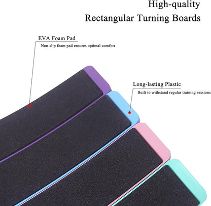 Turn Board for Dancers, Ballet Turning Board, Turning Boards for Dancers, Spinning Boards for Pirouette, Turns and Balance, Spinner Boards for Dancers, Ice Skaters, Gymnasts and Cheerleaders