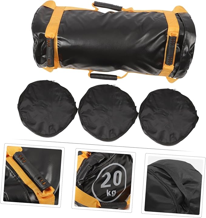 Strength Training Weight Bag PVC Weightlifting Sandbag for Men Women Wear Resistant Bulk Gym Sled Workout Equipment for Muscle Building and Endurance Training