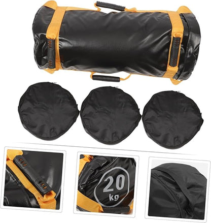 Strength Training Weight Bag PVC Weightlifting Sandbag for Men Women Wear Resistant Bulk Gym Sled Workout Equipment for Muscle Building and Endurance Training
