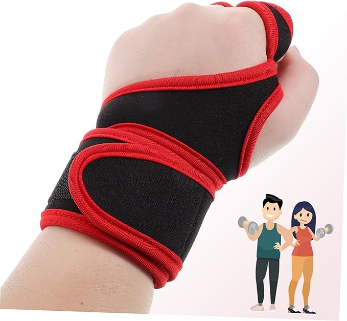 BESPORTBLE 1pair - Half Finger Weightlifting Gloves Wrist Support for Fitness Training and Comfortable Workout Gloves for Weightlifting Dumbbells Pull-ups and More