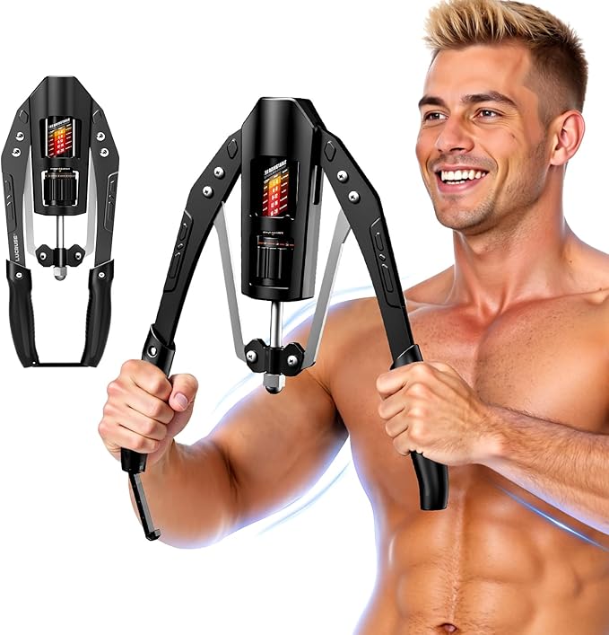 Twister Arm Exerciser, Adjustable Arm Twister Trainer, Chest Expander, Home Gym Equipment, Shoulder Arm Chest Forearm Muscle Training,22-440lbs Hydraulic Power Fitness Workout Exercise