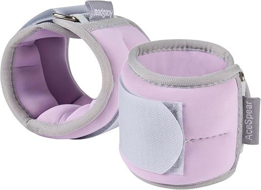 AceSpear Ankle Weights Sets for Men Women Kids 1lb 2lb 3lb 4lb 5lb Leg Weights Arm Wrist Weights Gym for Foot Exercise Training Workout Walking Jogging Yoga